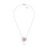 RichandRare-COLLECTOR-PINK SPINEL AND DIAMOND 'FLORAL' PENDENT NECKLACE
